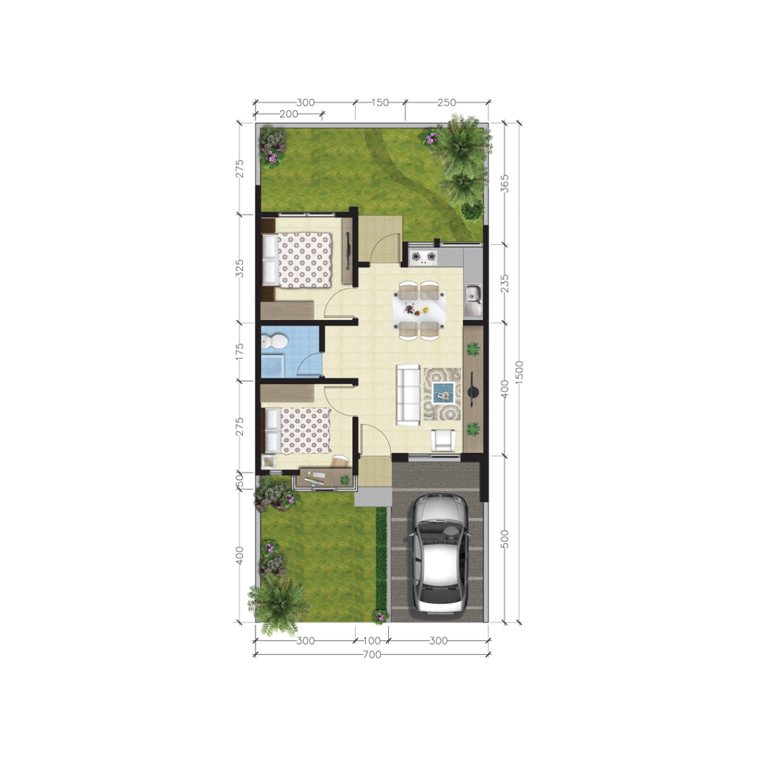 Layout Rumah